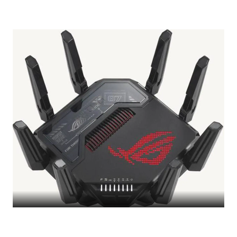 ASUS ROG Rapture GT-BE98 PRO First Quad-Band WiFi 7 Gaming Router supports 320MHz, Dual 10G
