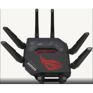 ASUS ROG Rapture GT-BE98 PRO First Quad-Band WiFi 7 Gaming Router supports 320MHz, Dual 10G