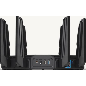 ASUS ROG Rapture GT-BE98 PRO First Quad-Band WiFi 7 Gaming Router supports 320MHz, Dual 10G