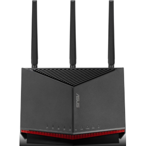ASUS RT-BE86U BE6800 Dual-Band WiFi 7 Router, Supports 4096-QAM, MLO, AI WAN Detection,