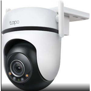 TP-Link Tapo 2K QHD Outdoor Pan/Tilt Wi-Fi Security Camera, 360° View, Motion Tracking, Color Night