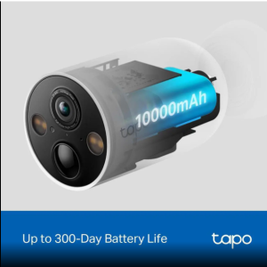 TP-Link Tapo Wire-Free MagCam, Indoor/Outdoor 2K Battery Powered Smart Security