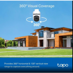 TP-Link Tapo 2K Outdoor Pan/Tilt Security Wi-Fi Camera, 360° View