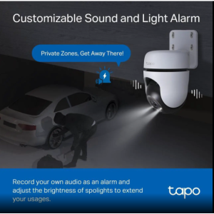 TP-Link Tapo 2K Outdoor Pan/Tilt Security Wi-Fi Camera, 360° View