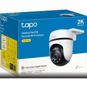 TP-Link Tapo 2K Outdoor Pan/Tilt Security Wi-Fi Camera, 360° View