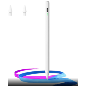 Stylus Pen for iPad(2018-2025)- Fast Charge with Tilt Sensitivity & Palm Rejection for iPad 11/10/9/8/7/6th