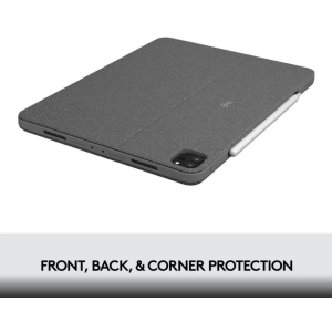 Logitech Combo Touch iPad Pro 11" (1st, 2nd, and 3rd Generation) Keyboard Case - Detachable Backlit