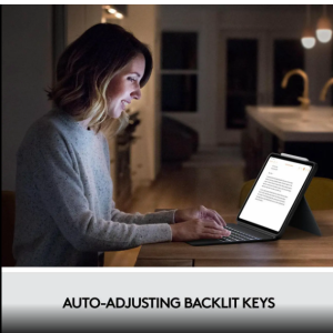 Logitech Combo Touch iPad Pro 11" (1st, 2nd, and 3rd Generation) Keyboard Case - Detachable Backlit