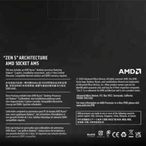 AMD Ryzen 9 9950X - Ryzen 9 9000 Series Granite Ridge (Zen 5) 16-Core 4.3 GHz