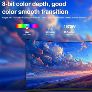 The 32-Inch 2K-165HZ-1800R HD Curved Gaming Monitor Is A Surprise Choice For Christmas Season