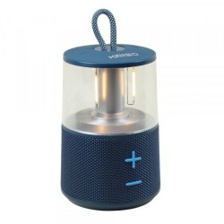 Portable Bluetooth Speaker with Light Lamp and Carry Handle for Outdoor Adventures KMS265