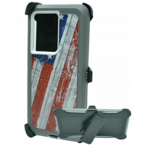 Case with Clip for Samsung Galaxy S25 5G (USA Flag)