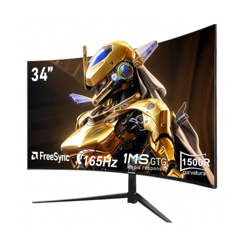 GAWFOLK 34-Inch 4K HD Computer Monitor Features A