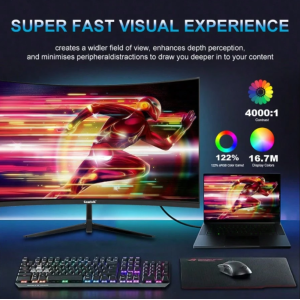 GAWFOLK 34-Inch 4K HD Computer Monitor Features A