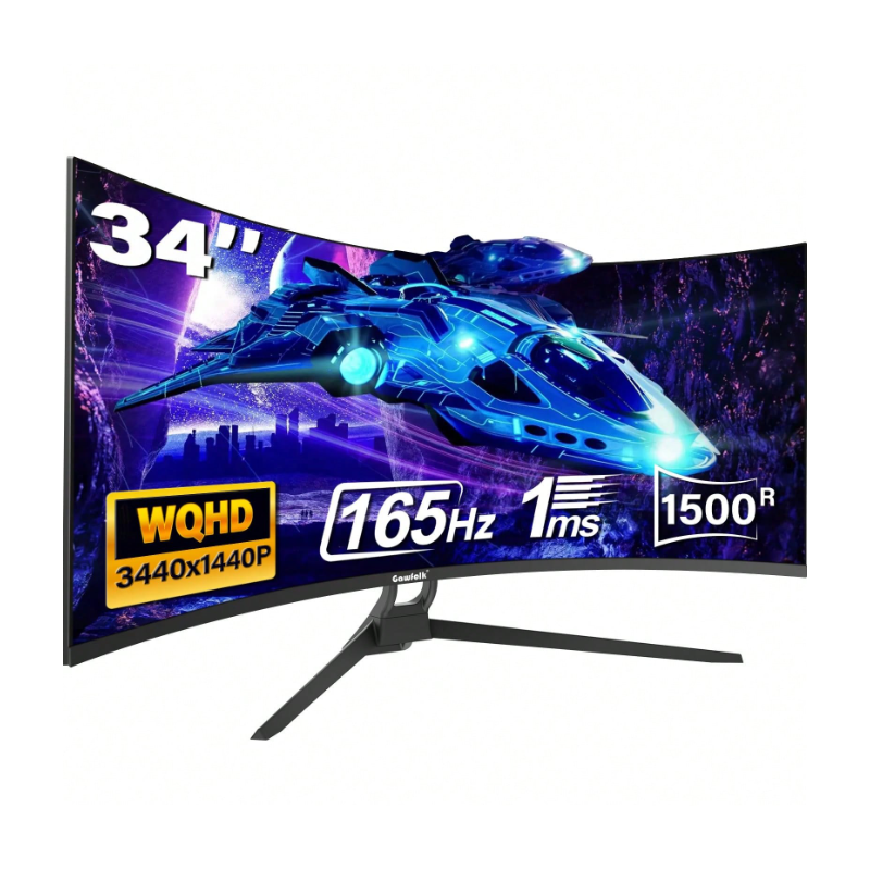 GAWFOLK 2025 New 24.5-Inch 1K Monitor Uses A High