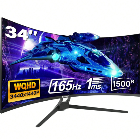 GAWFOLK 2025 New 24.5-Inch 1K Monitor Uses A High