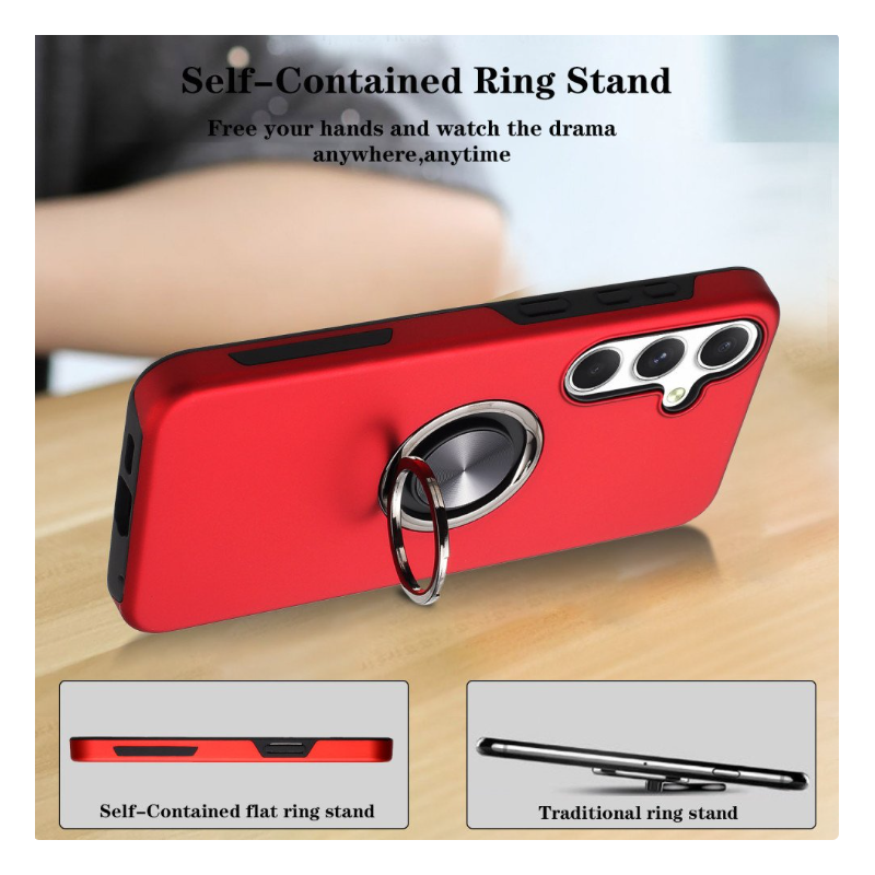 Case for Samsung Galaxy S25 Plus 5G (Red)