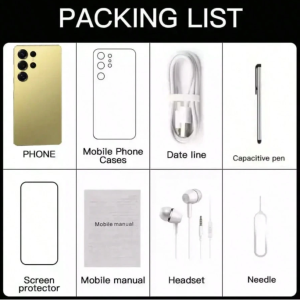 W&O S25 Ultra Android Smartphone-6.8 FHD+Display,