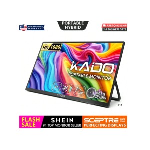 Kado Portable Monitor 15.6-Inch FHD 1080p