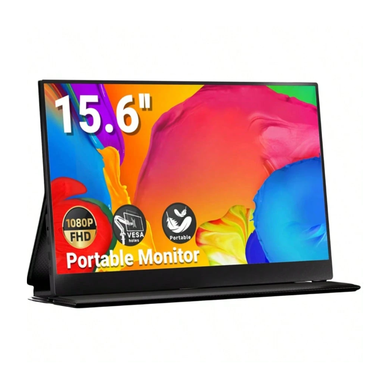 15.6-Inch Portable Monitor, Ratio: 16:9 Full HD 1920