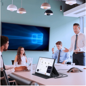 W&O 2025 15.6 Inch Portable Monitor,1080P USB-C