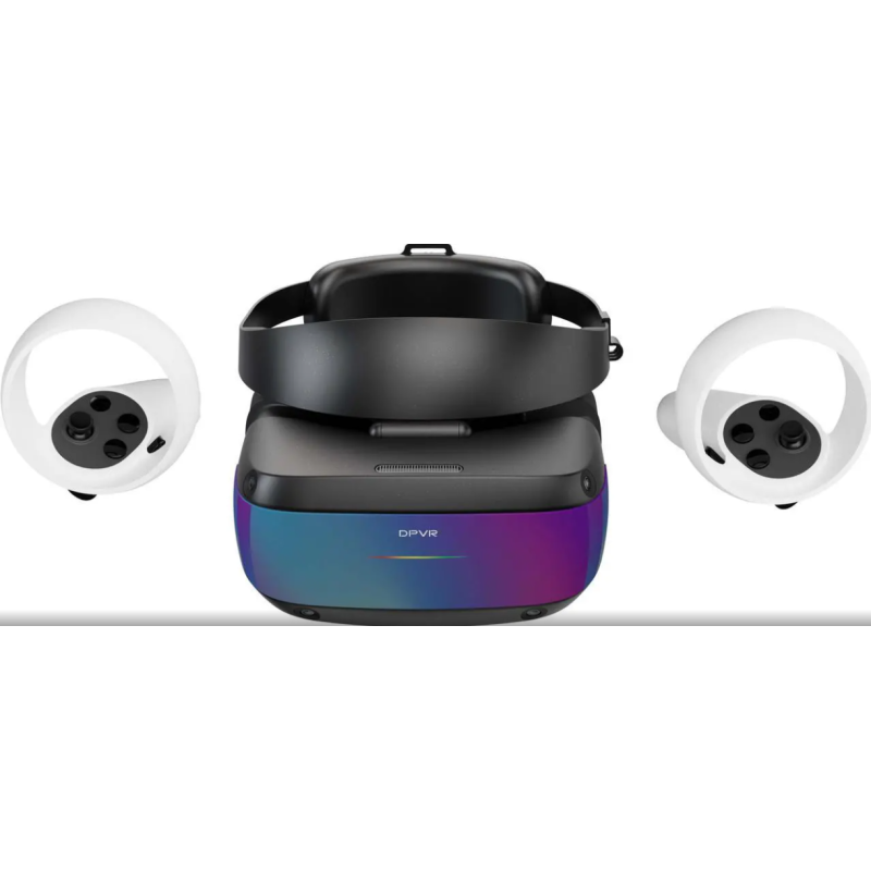 DPVR E4 (Black) PCVR PC Gaming - 120hz Refresh Rate - Inside out Tracking - 116° Field of View