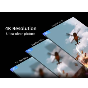 DPVR E4 (Black) PCVR PC Gaming - 120hz Refresh Rate - Inside out Tracking - 116° Field of View