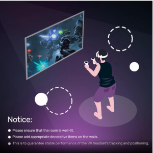 DPVR E4 PCVR PC Gaming  120hz Refresh