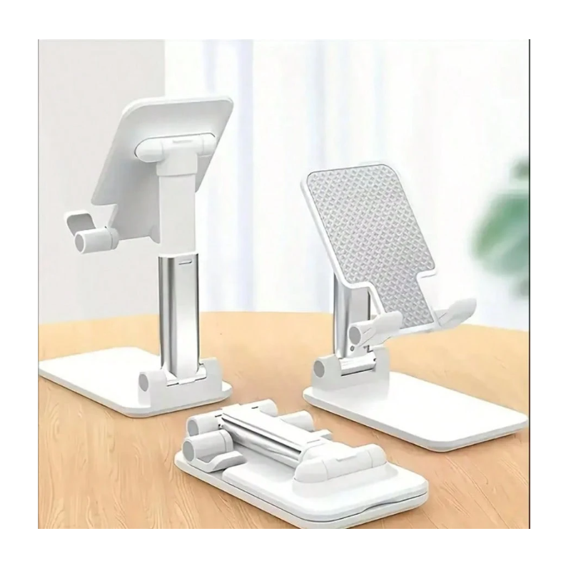 Double Folding Phone Holder, Fully Adjustable Desktop