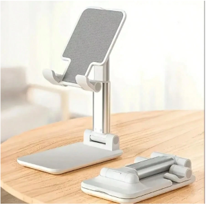 Double Folding Phone Holder, Fully Adjustable Desktop