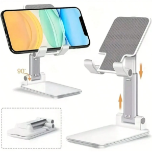 Double Folding Phone Holder, Fully Adjustable Desktop