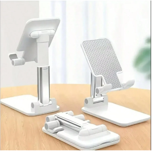 Double Folding Phone Holder, Fully Adjustable Desktop