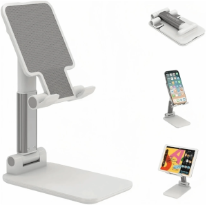 Phone Stand, Adjustable Angle Height Phone Stand For Desk