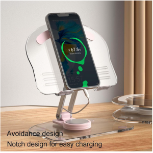 360 Degree Rotating Mobile Tablet Stand, Adjustable Tablet