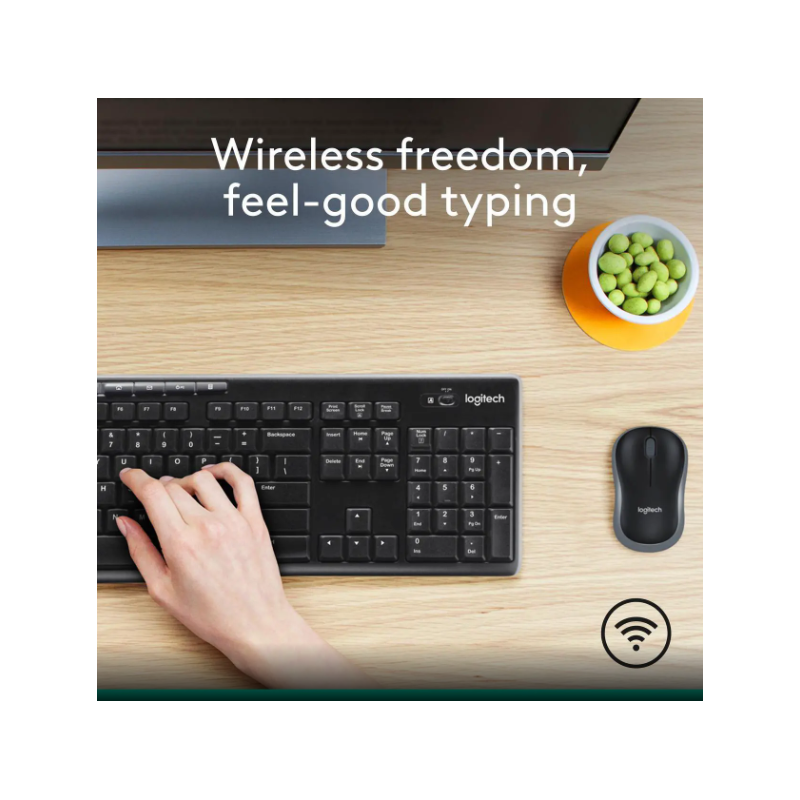 Logitech MK270 Wireless Keyboard And Mouse Combo For Windows
