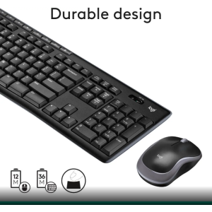 Logitech MK270 Wireless Keyboard And Mouse Combo For Windows