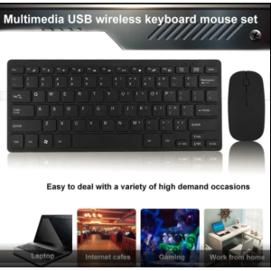 ESTONE 2.4G Wireless Keyboard and Mouse Combo