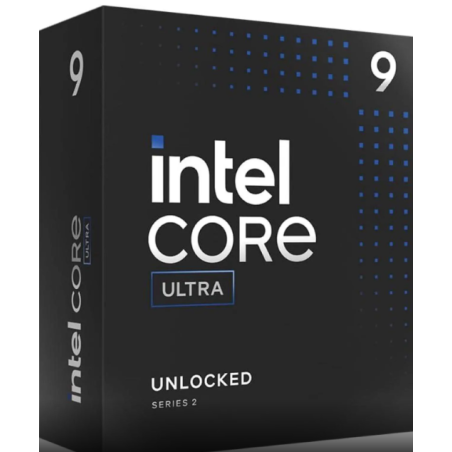 Intel Core Ultra 9 285K - Core Ultra 9 (Series 2) Arrow Lake 24-Core (8P+16E), LGA 1851, 125W Desktop Processo