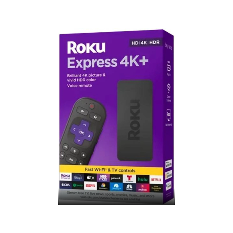 Roku Express 4K+ | 4K & HDR Streaming Device