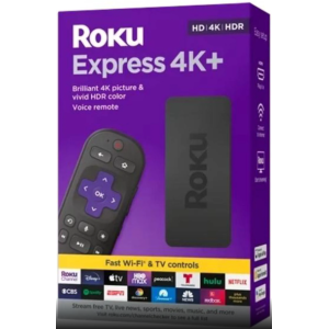 Roku Express 4K+ | 4K & HDR Streaming Device