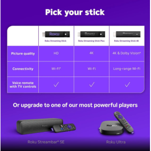 Roku Streaming Stick Plus 2025