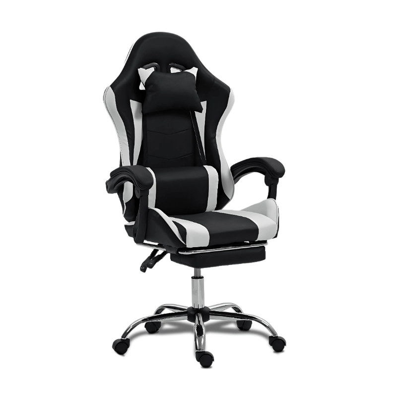 Bosmiller Gaming Chair With Massage Lumbar Support