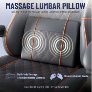 Soontrans Soontrans PU Leather Gaming Chair With Footrest