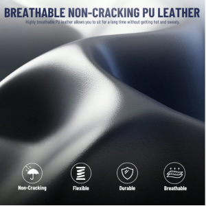 Soontrans Soontrans PU Leather Gaming Chair With Footrest