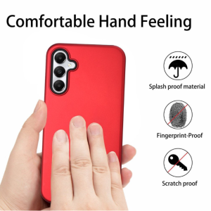Case Cover for Samsung Galaxy A55 5G (Red)