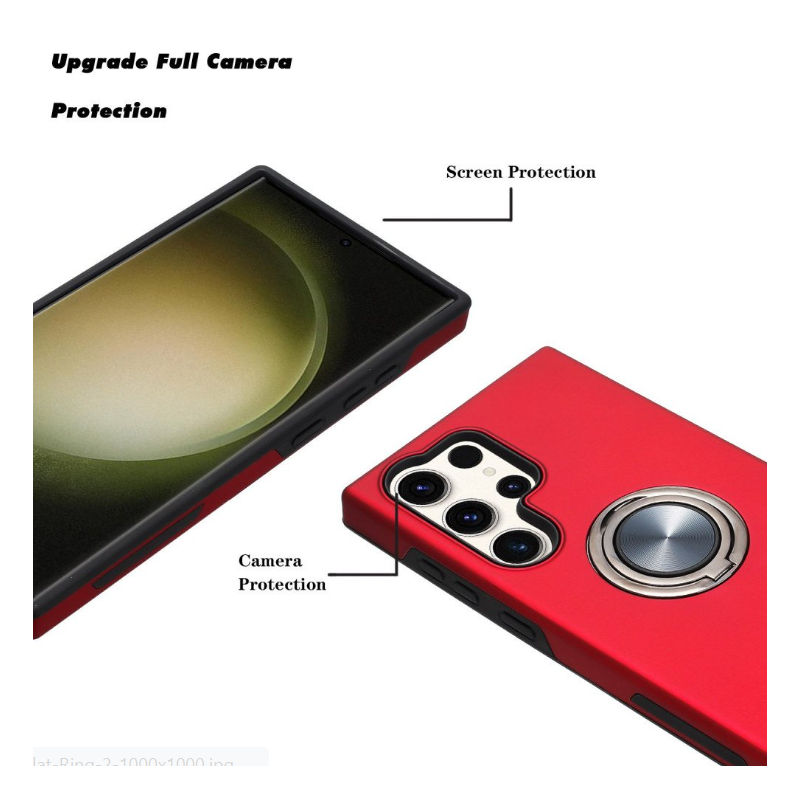 Case for Samsung Galaxy S24 Ultra 5G (Red)