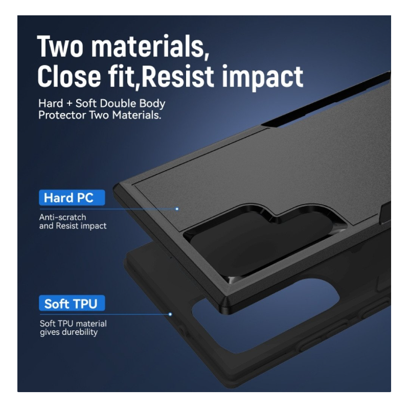 Case Cover for Samsung Galaxy S24 Ultra 5G (Red)