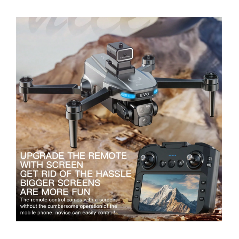 Drones With Dual Camera For Adults Brushless Motor Drone For Beginners