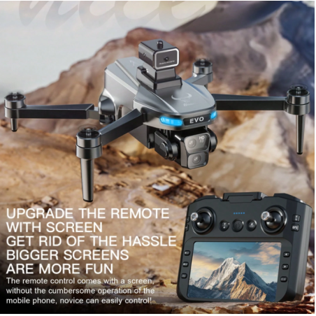 Drones With Dual Camera For Adults Brushless Motor Drone For Beginners