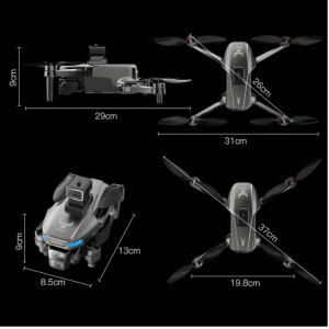 Drones With Dual Camera For Adults Brushless Motor Drone For Beginners